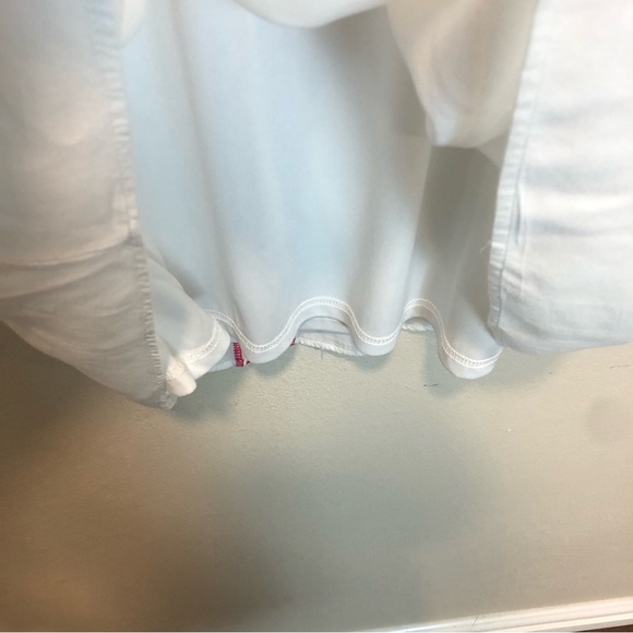 Savanna Jane Mexican Embroidered Floral Dress Flutter Sleeve Size M - Picture 5 of 6